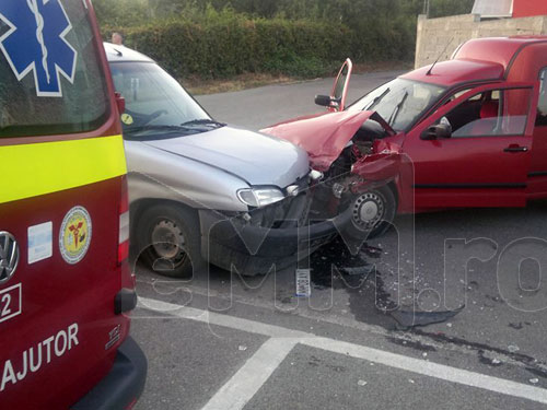 Accident intersectie